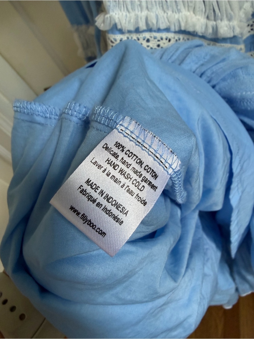 Fillyboo Charm your way dress in blue - Picture 11 of 11